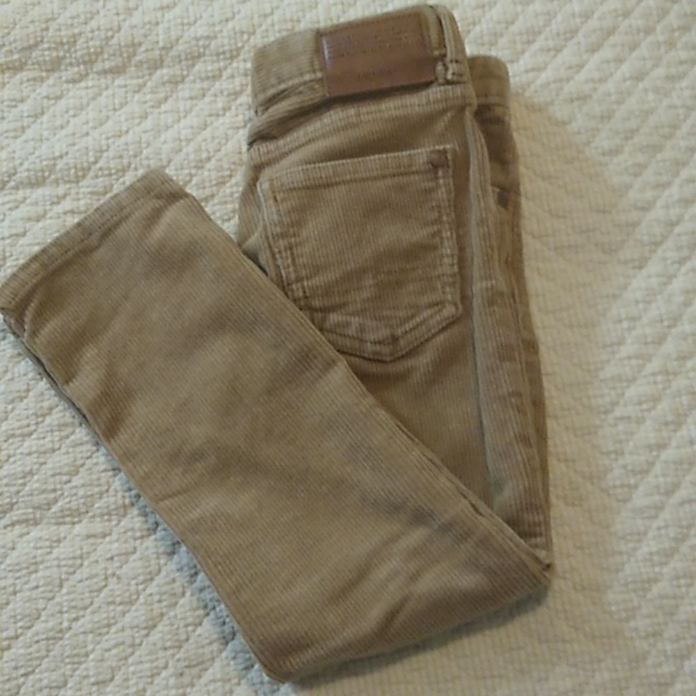 Corduroy Tan Pants Zara Kids size 6